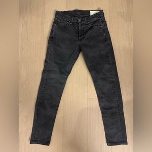 Rag and bone men slim black pants 29